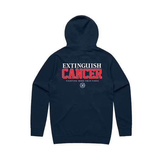 Extinguish Cancer Zip Hoodie