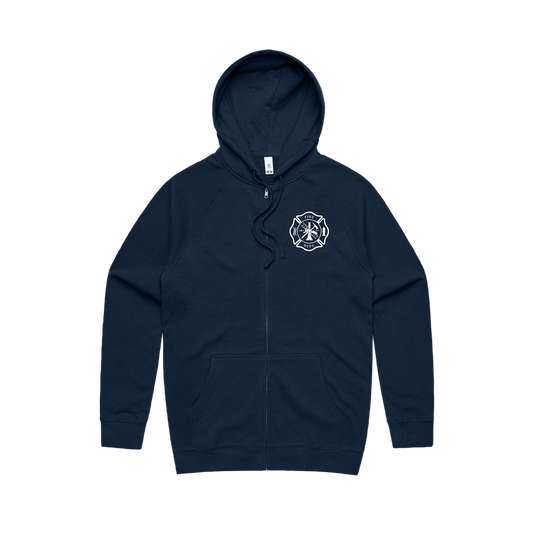 Extinguish Cancer Zip Hoodie